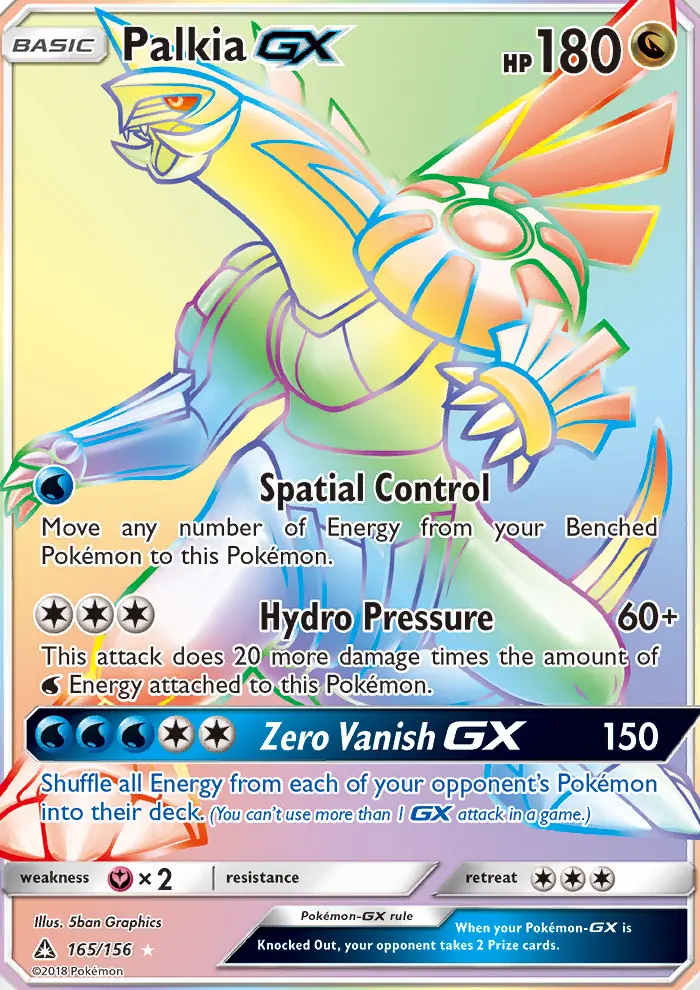 Palkia GX, Ultra Prism 165