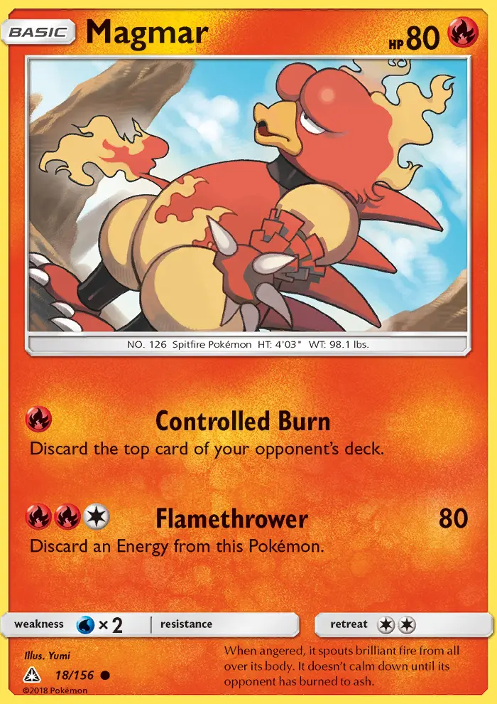 Magmar, Ultra Prism 18