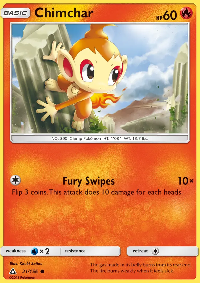 Chimchar, Ultra Prism 21