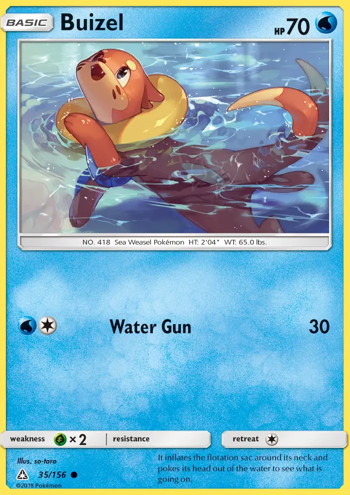 Buizel, Ultra Prism 35