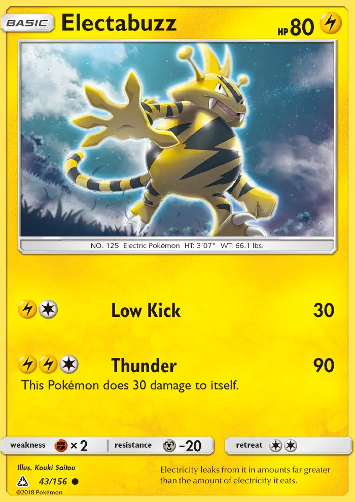 Electabuzz, Ultra Prism 43