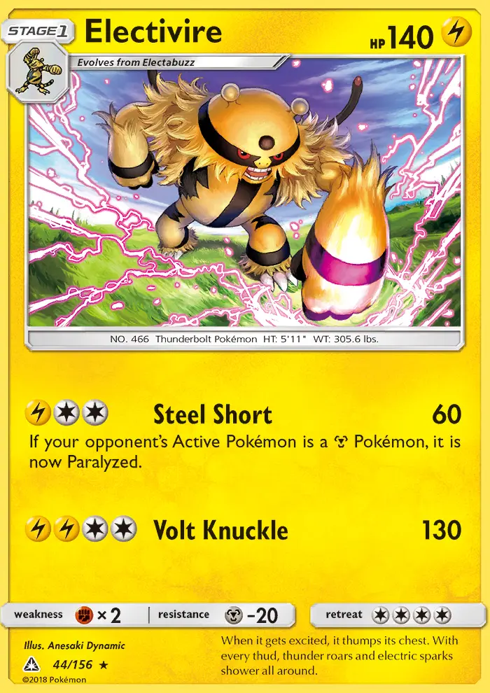 Electivire, Ultra Prism 44