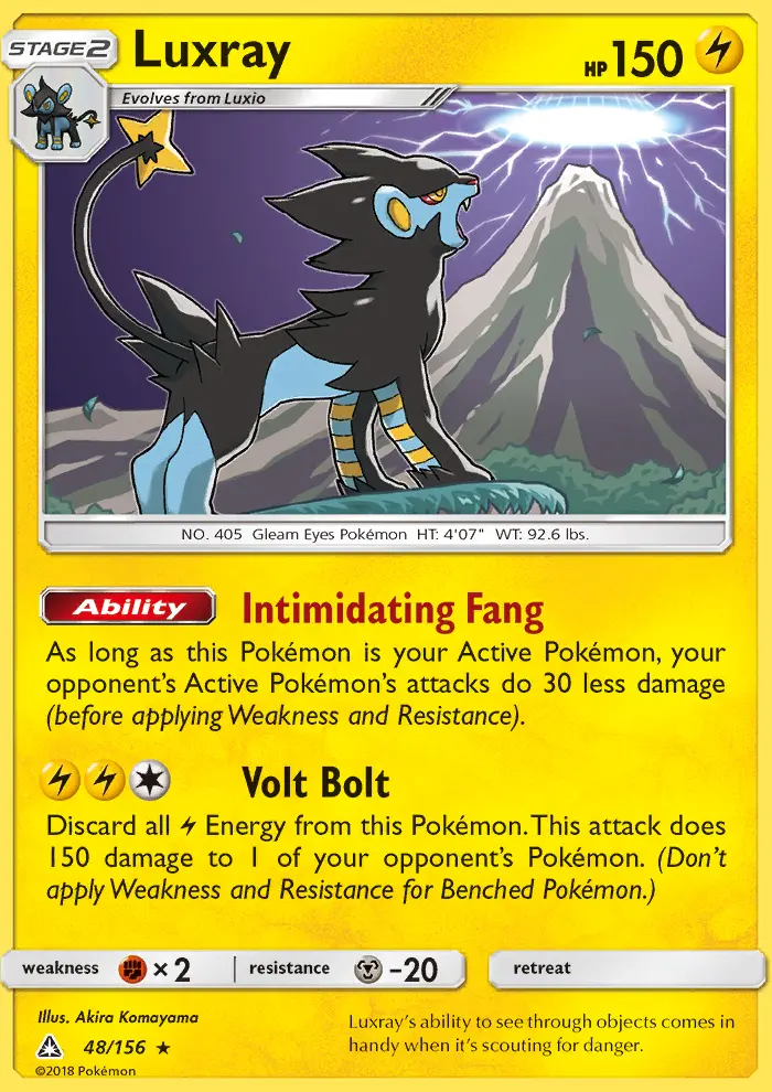Luxray, Ultra Prism 48