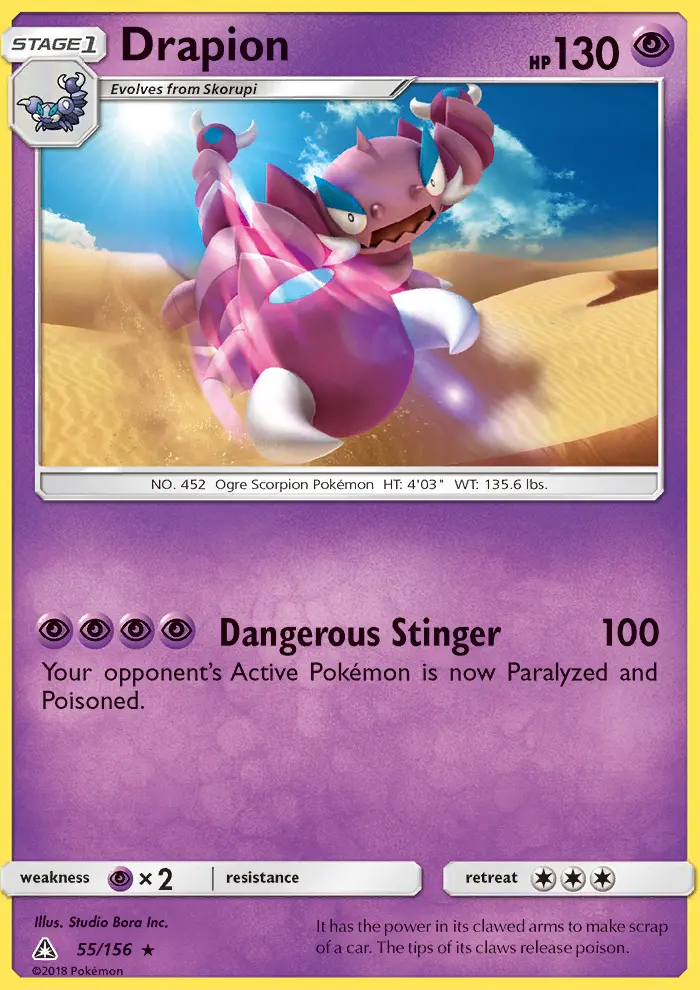 Drapion, Ultra Prism 55