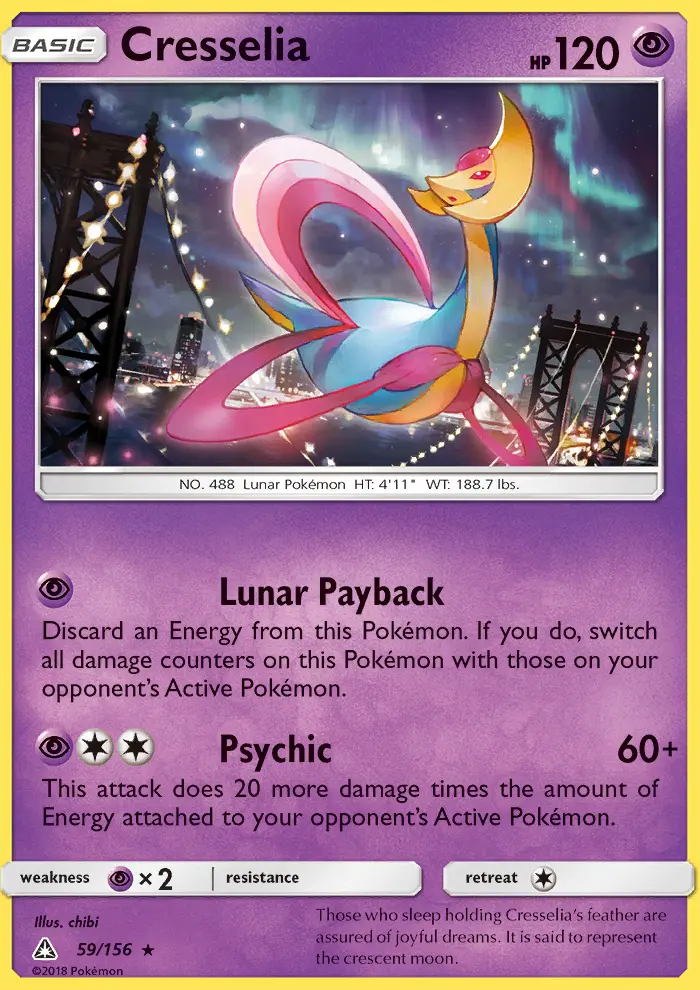 Cresselia, Ultra Prism 59