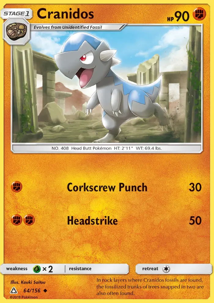 Cranidos, Ultra Prism 64