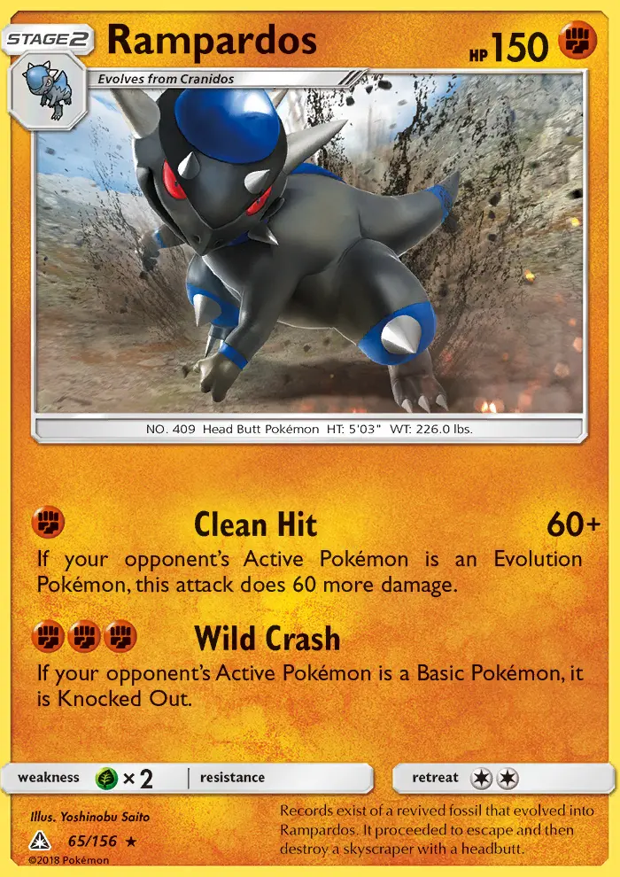 Rampardos, Ultra Prism 65