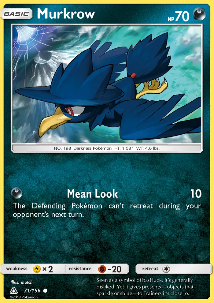 Murkrow, Ultra Prism 71