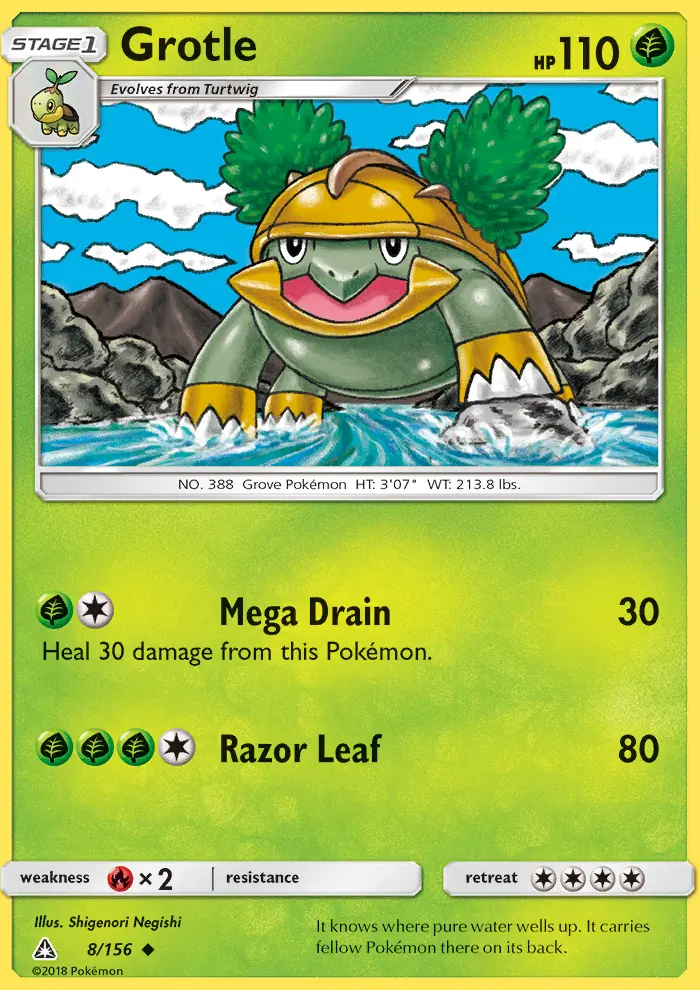 Grotle, Ultra Prism 8