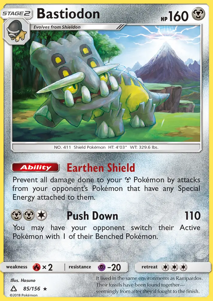 Bastiodon, Ultra Prism 85