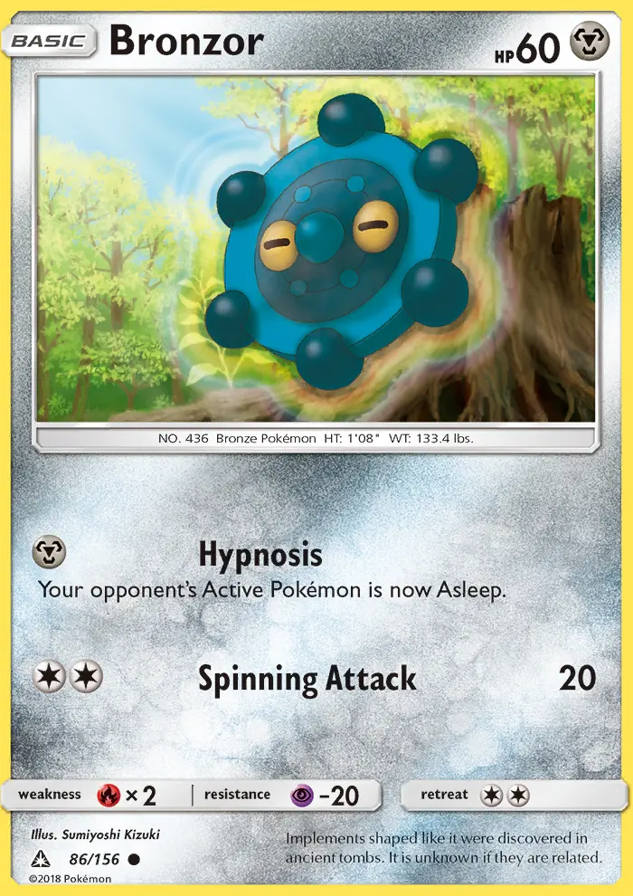 Bronzor, Ultra Prism 86