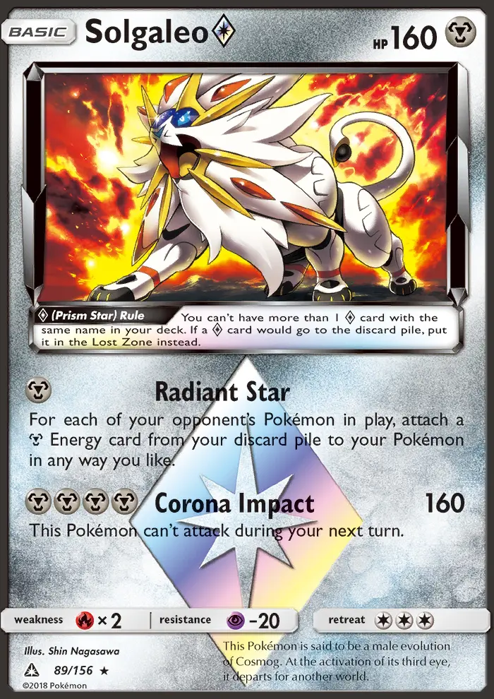 Solgaleo ◇, Ultra Prism 89