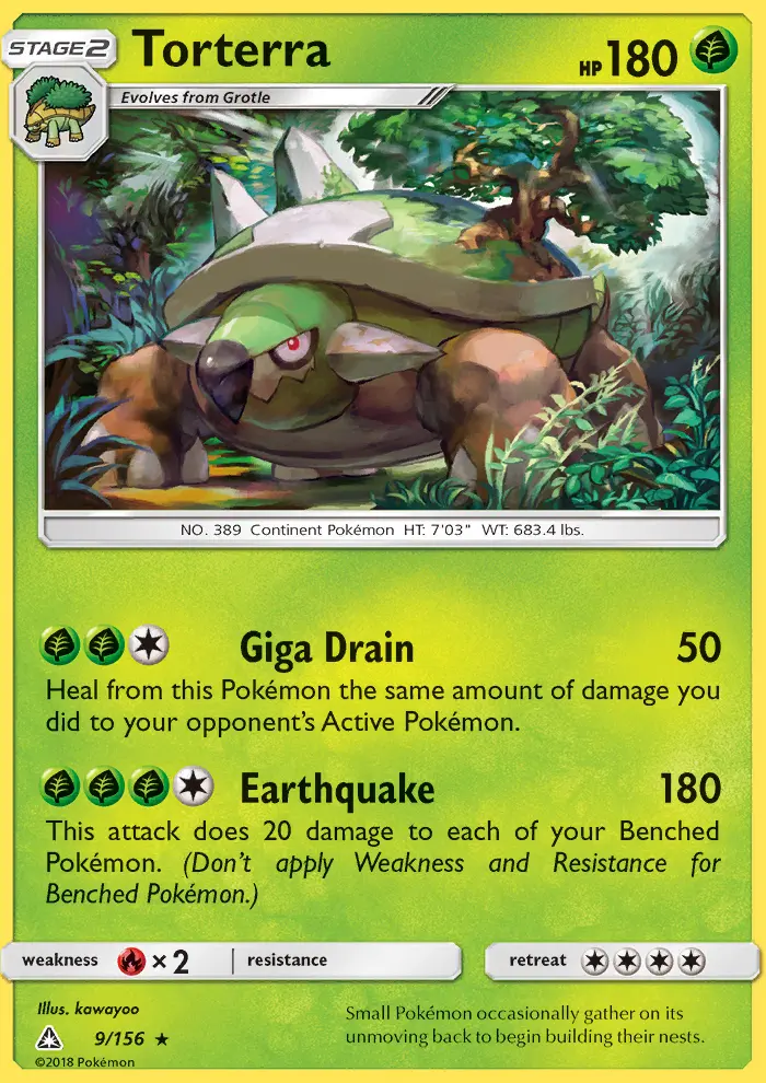 Torterra, Ultra Prism 9