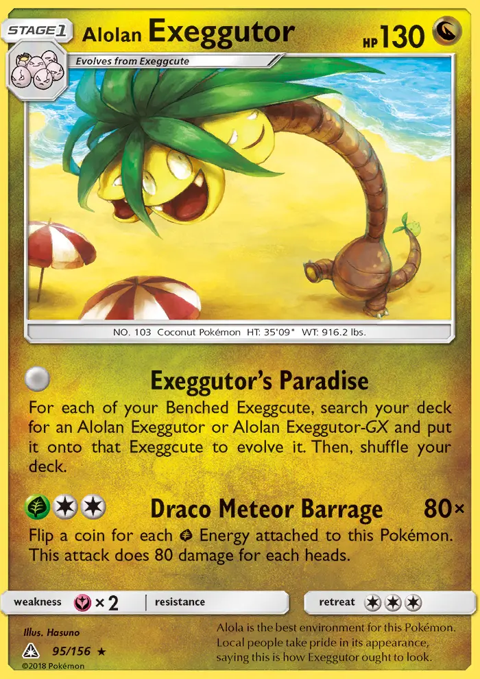 Alolan Exeggutor, Ultra Prism 95