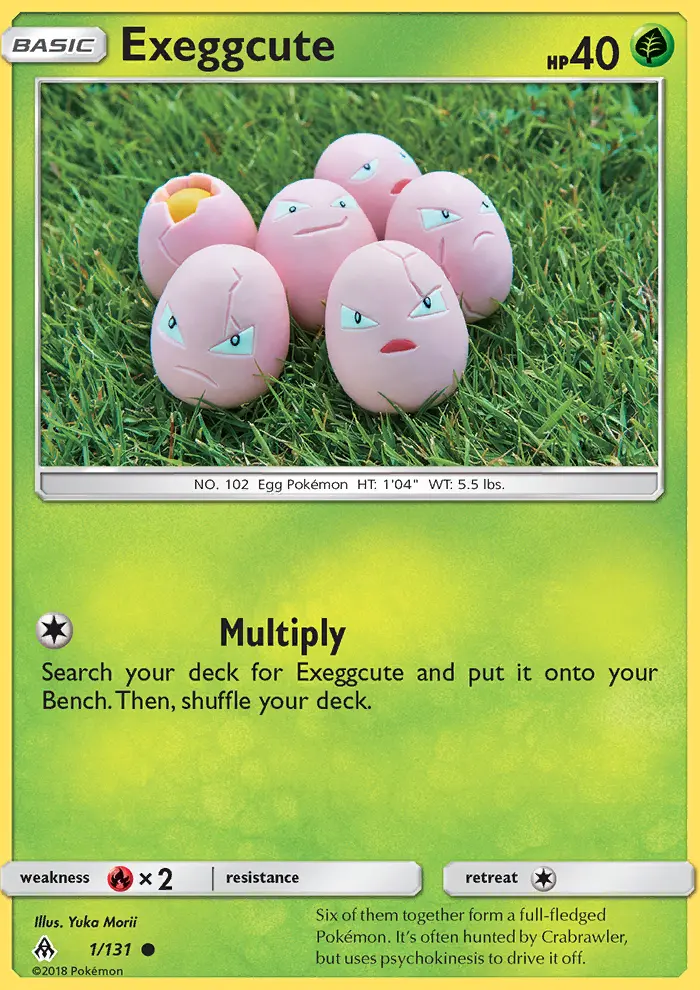Exeggcute, Forbidden Light 1