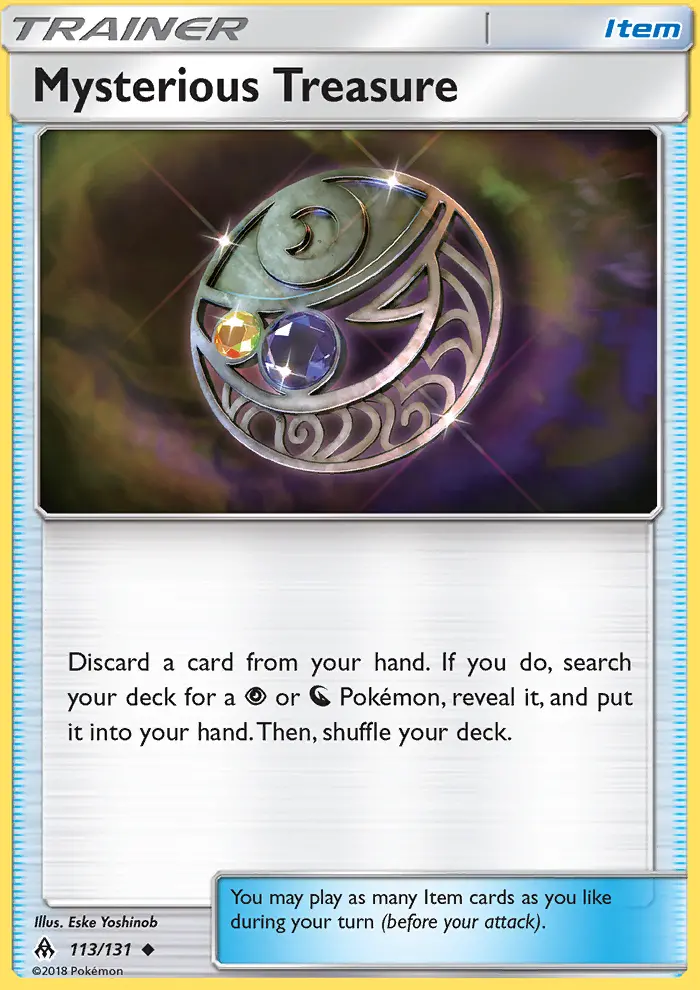Mysterious Treasure, Forbidden Light 113