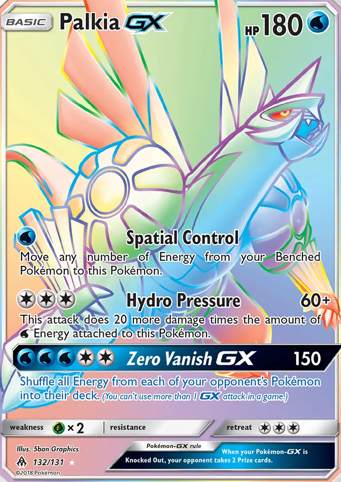 Palkia GX, Forbidden Light 132
