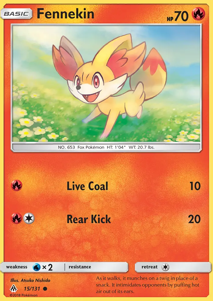 Fennekin, Forbidden Light 15