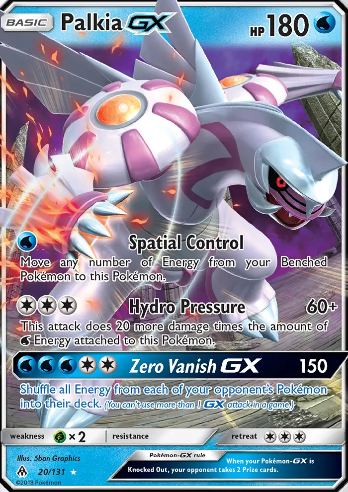 Palkia GX, Forbidden Light 20