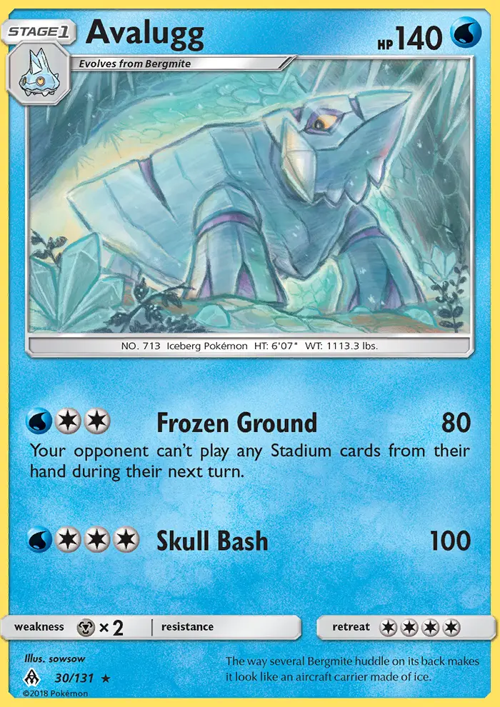 Avalugg, Forbidden Light 30