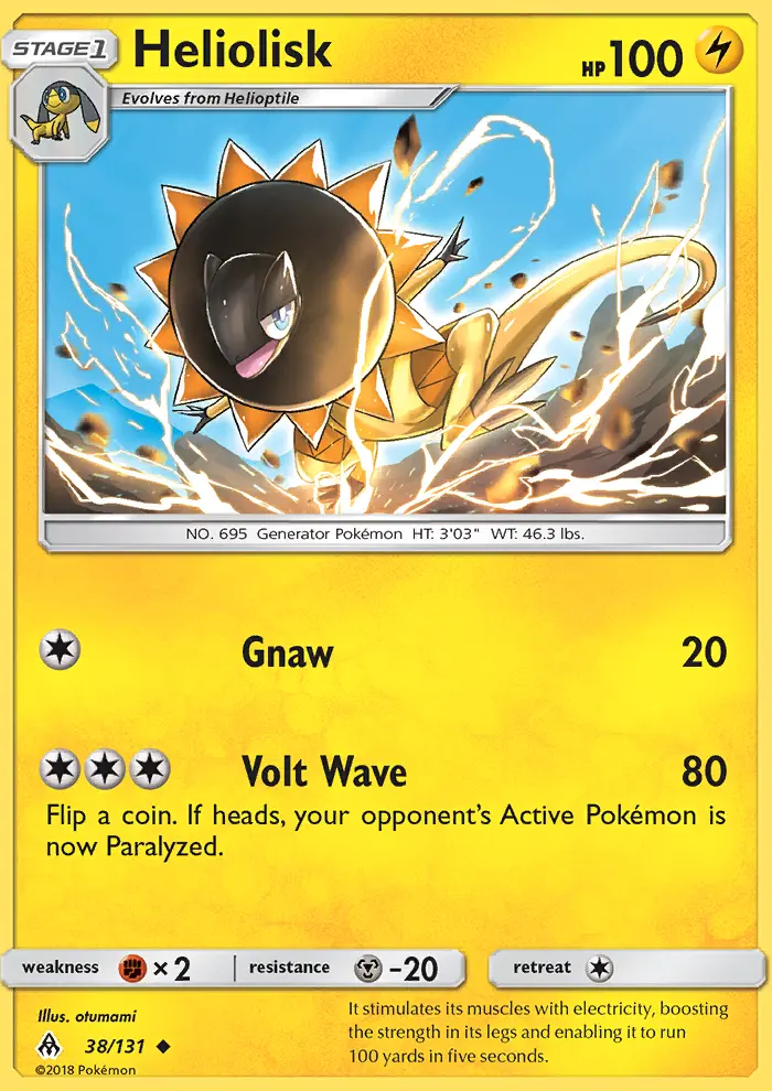 Heliolisk, Forbidden Light 38