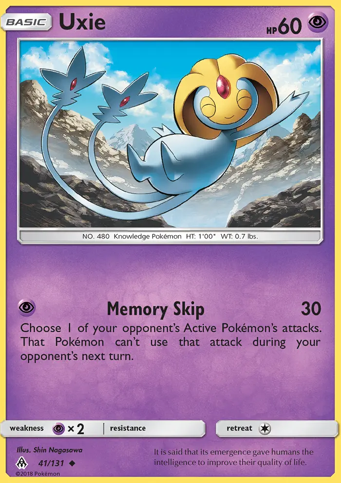 Uxie, Forbidden Light 41