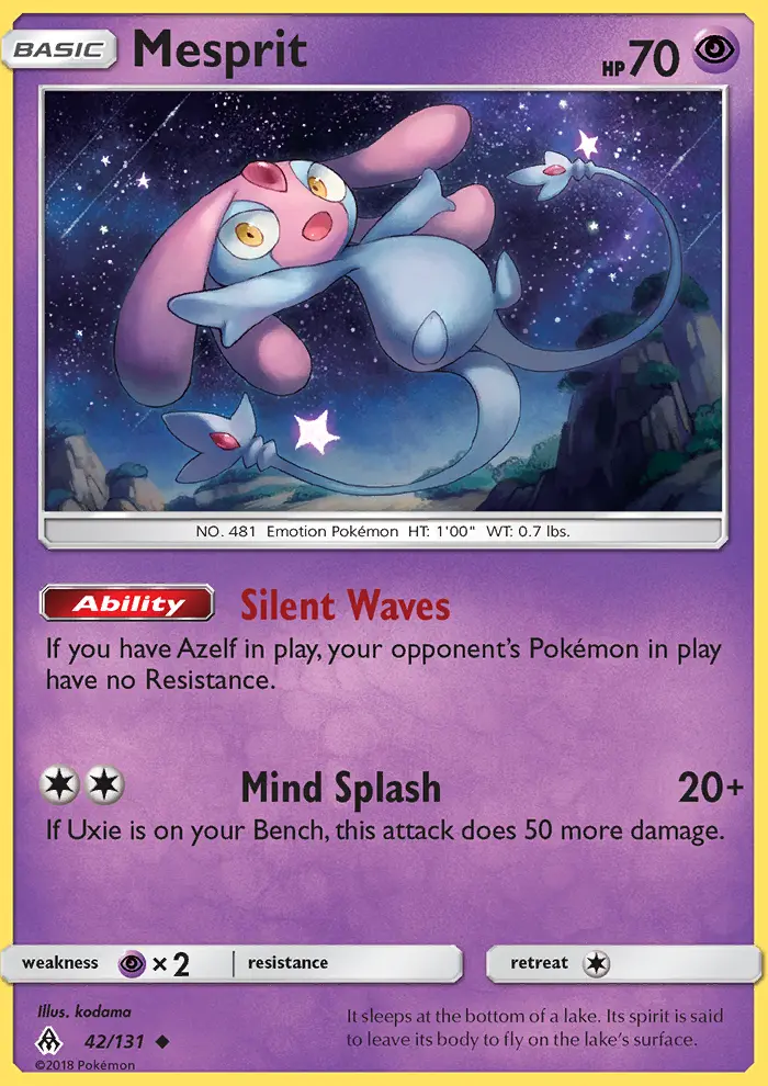 Mesprit, Forbidden Light 42