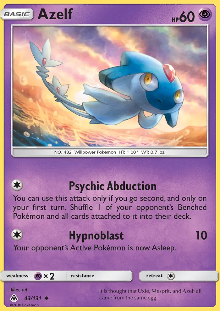 Azelf, Forbidden Light 43
