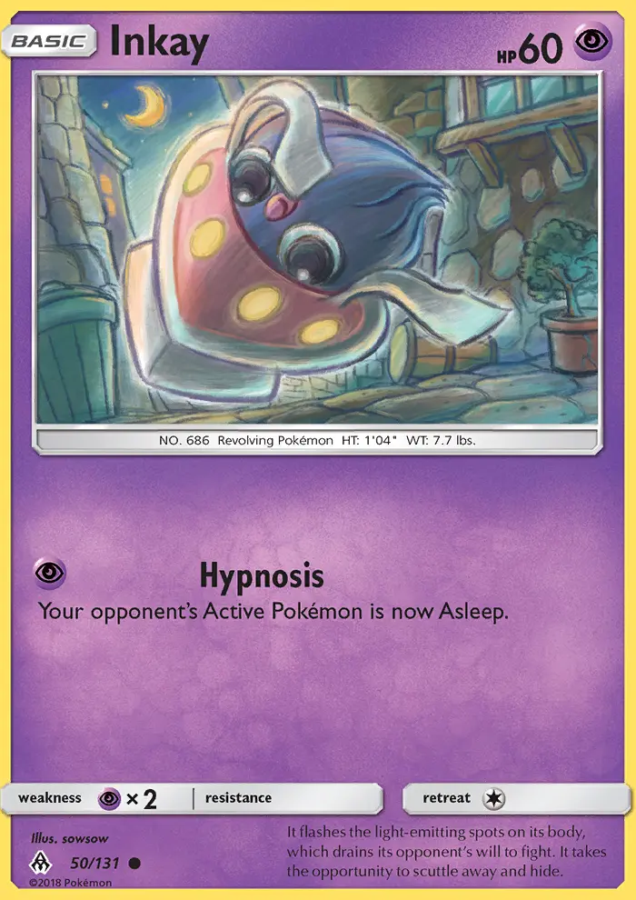 Inkay, Forbidden Light 50