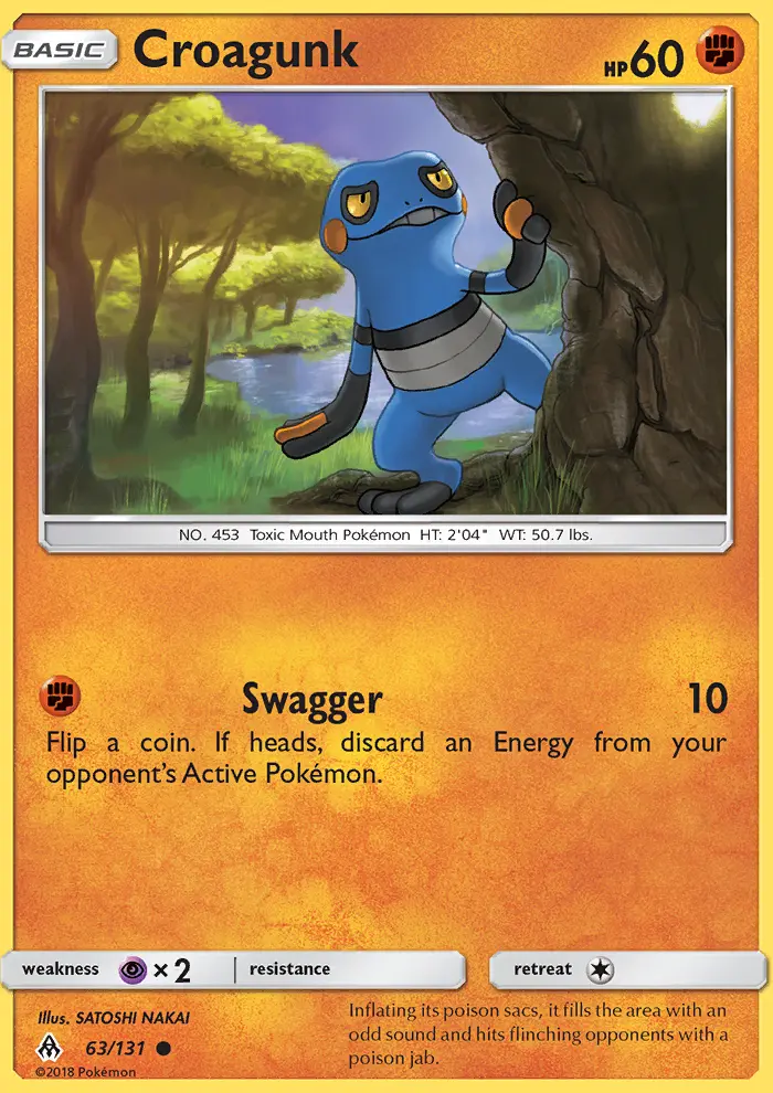 Croagunk, Forbidden Light 63