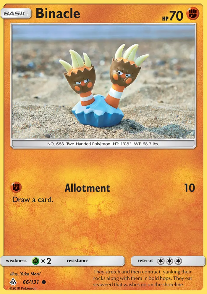 Binacle, Forbidden Light 66