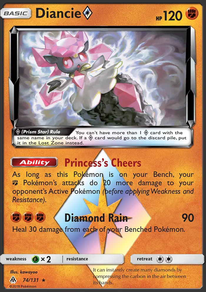 Diancie ◇, Forbidden Light 74