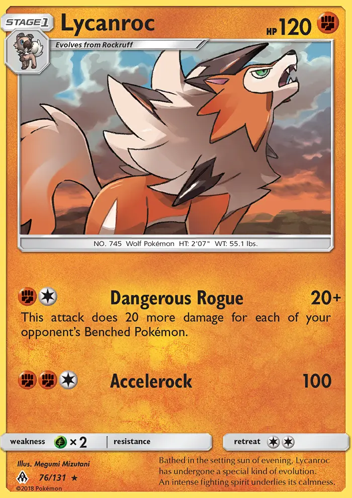 Lycanroc, Forbidden Light 76