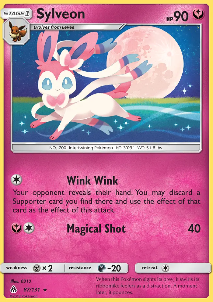 Sylveon, Forbidden Light 87