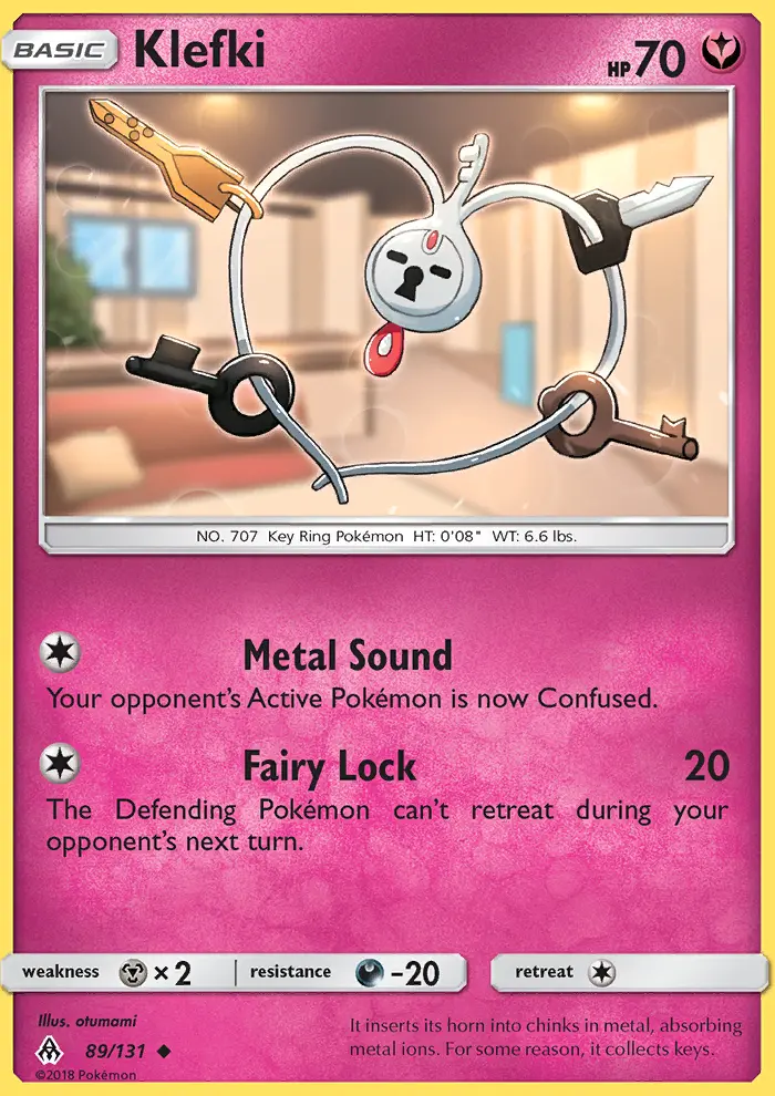 Klefki, Forbidden Light 89