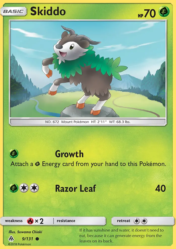 Skiddo, Forbidden Light 9