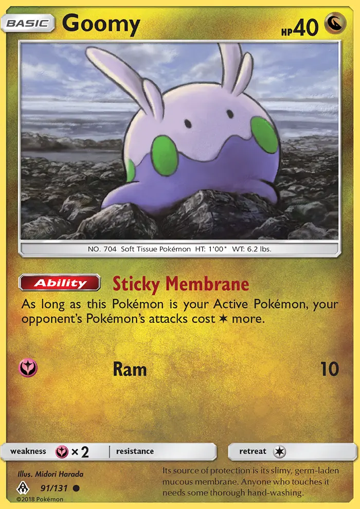 Goomy, Forbidden Light 91
