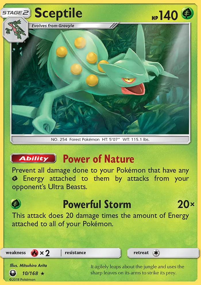 Sceptile, Celestial Storm 10