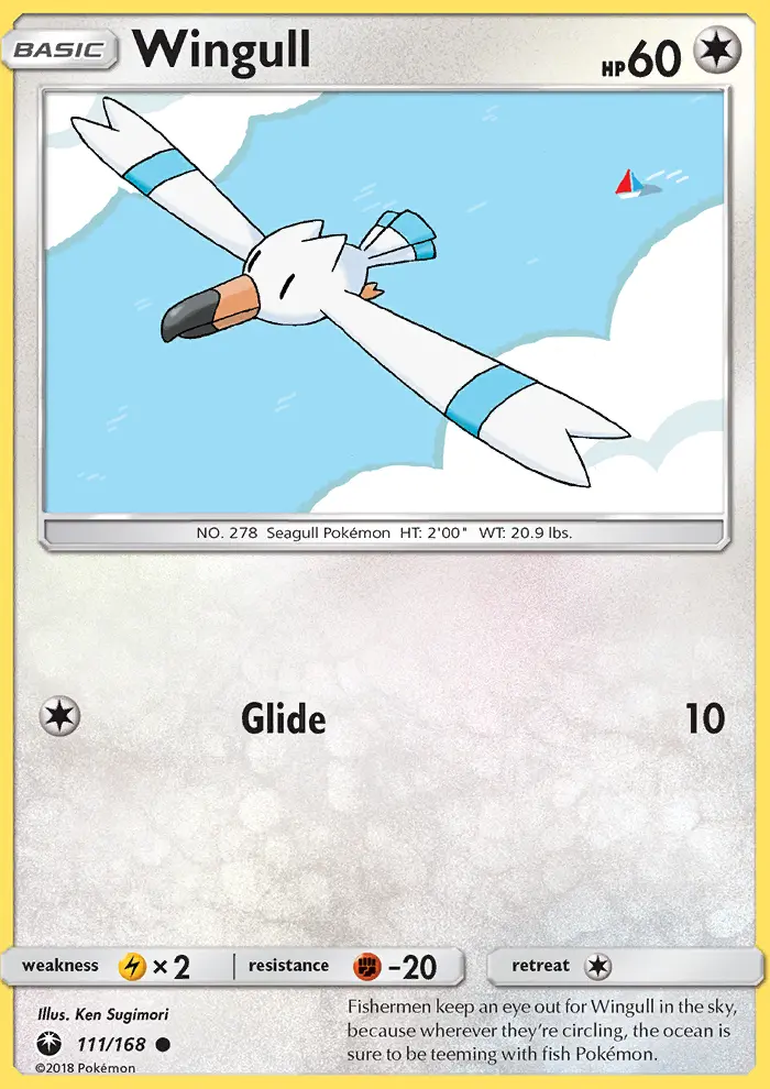 Wingull, Celestial Storm 111