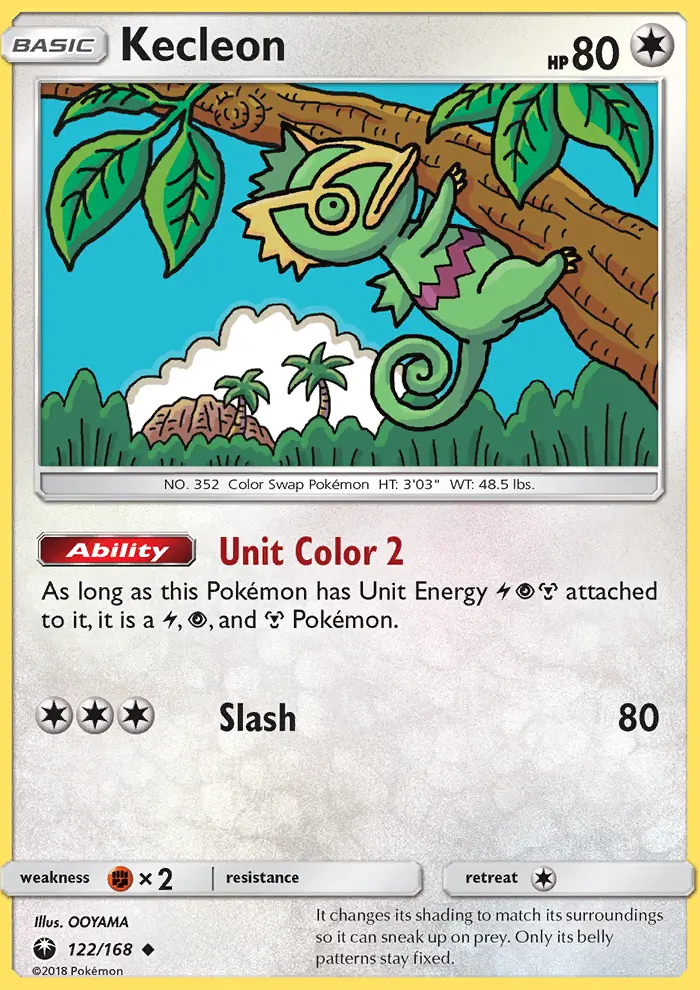 Kecleon, Celestial Storm 122