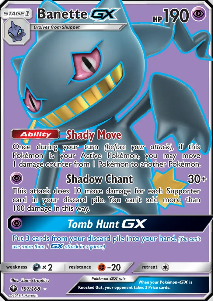 Banette GX, Celestial Storm 157