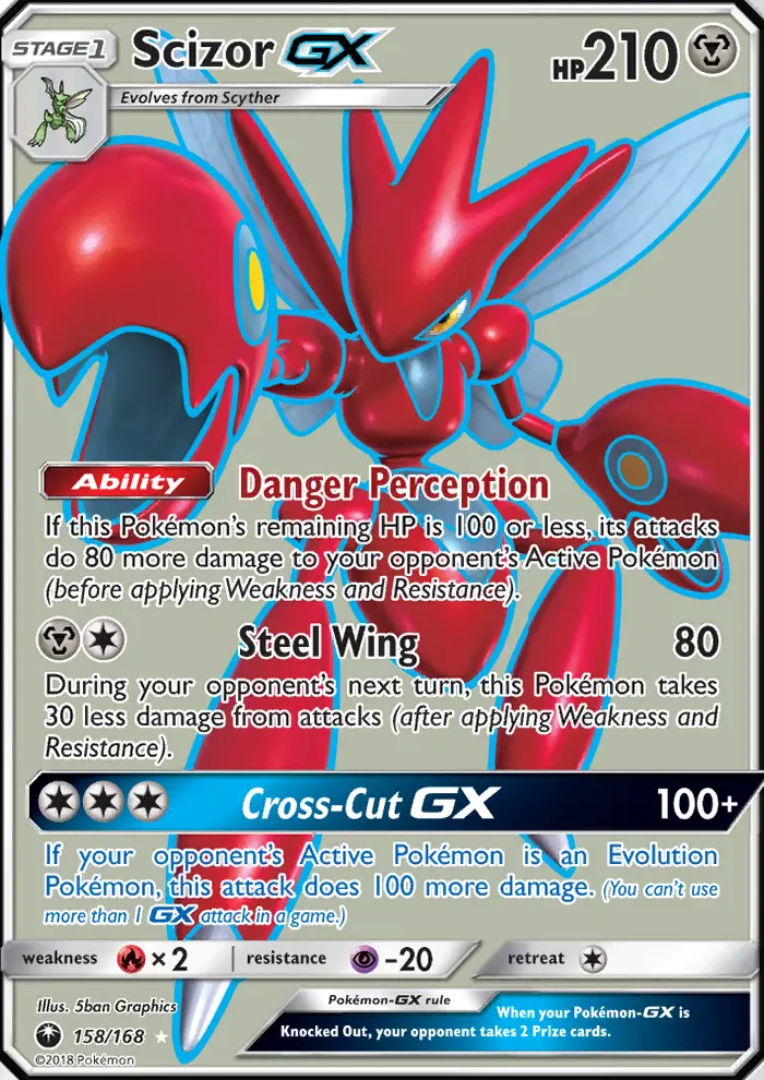 Scizor GX, Celestial Storm 158