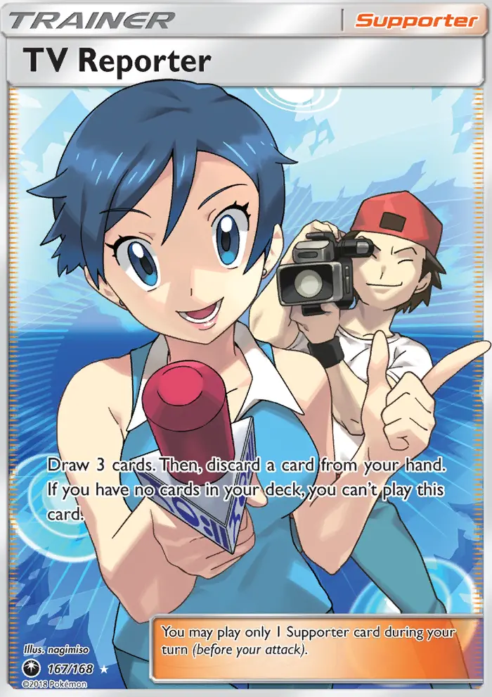 TV Reporter, Celestial Storm 167