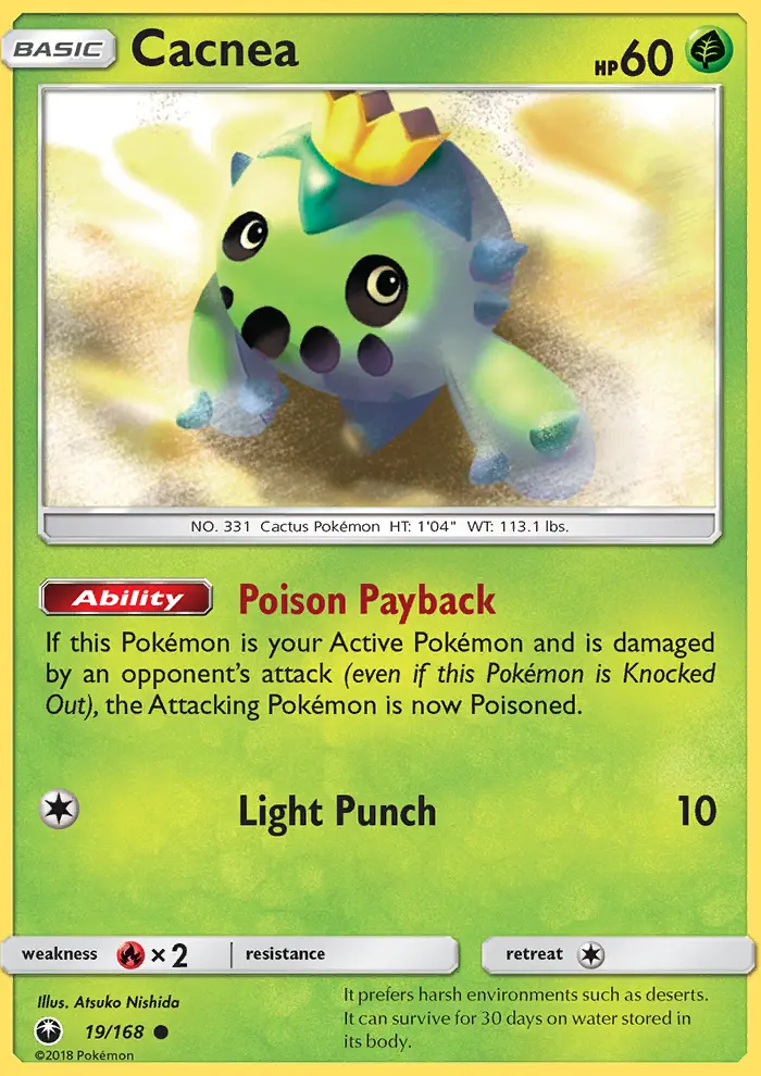 Cacnea, Celestial Storm 19