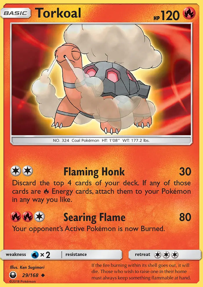 Torkoal, Celestial Storm 29
