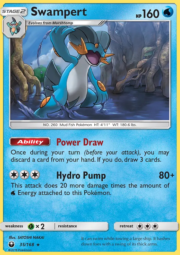 Swampert, Celestial Storm 35