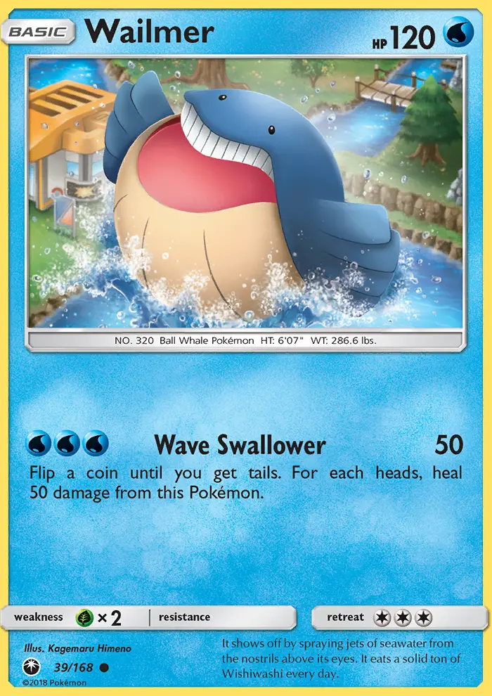 Wailmer, Celestial Storm 39