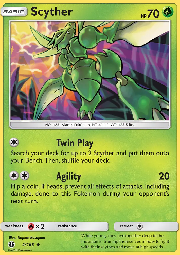 Scyther, Celestial Storm 4