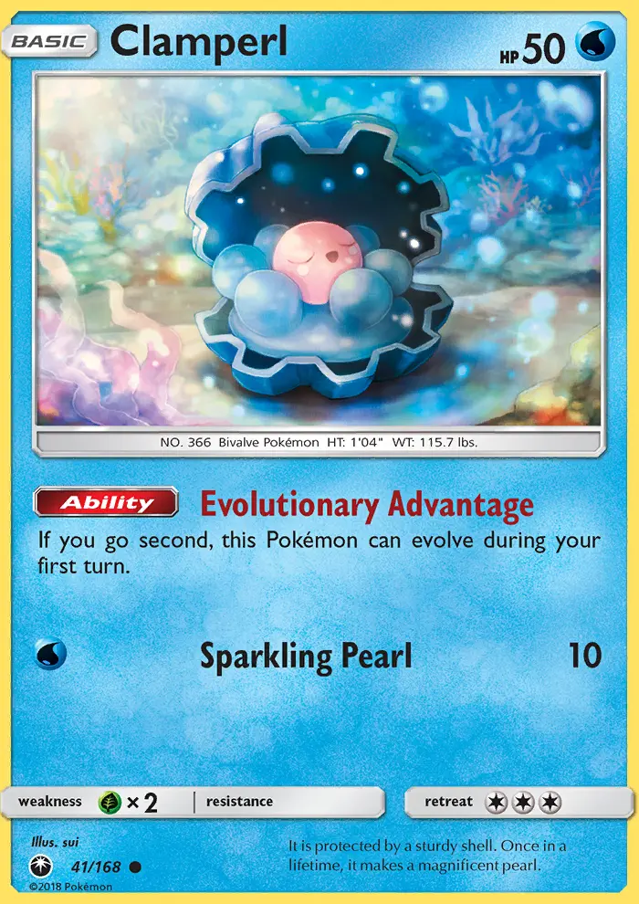 Clamperl, Celestial Storm 41
