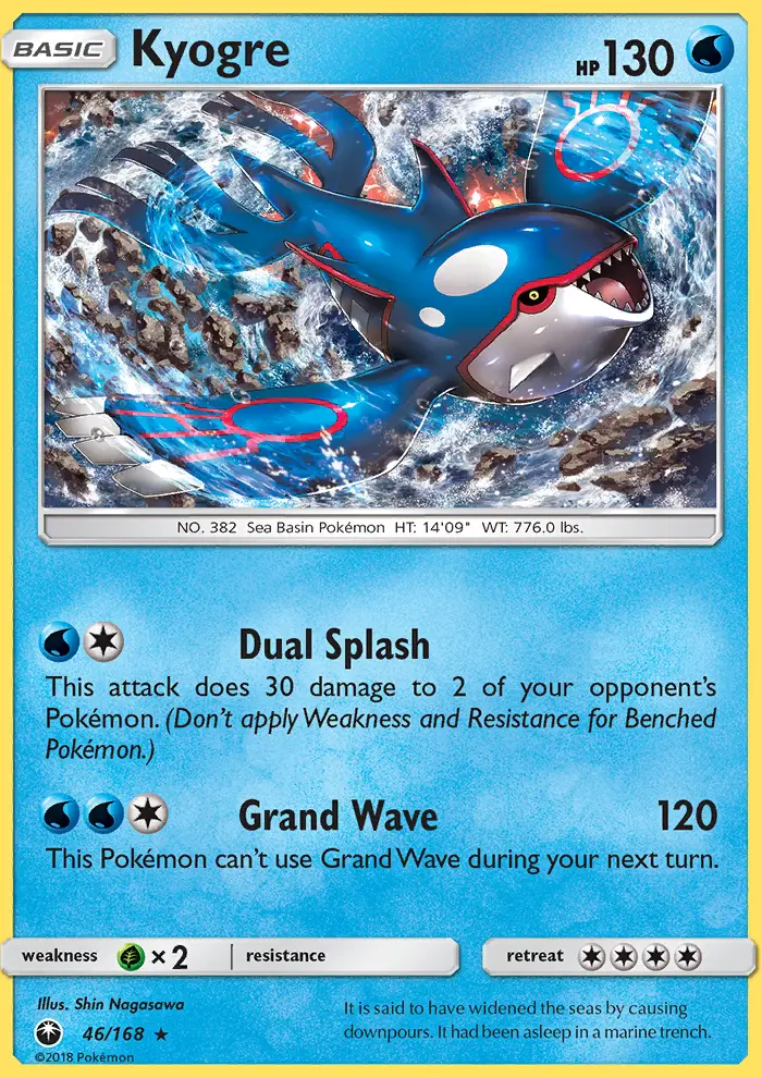 Kyogre, Celestial Storm 46